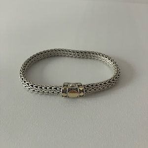 John Hardy Icon Dot Bracelet, sterling silver, gold